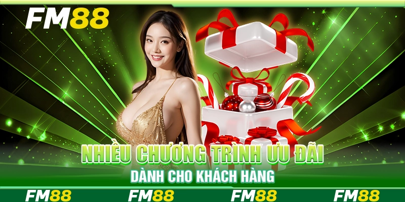 Nhiều chương trình ưu đãi dành cho khách hàng