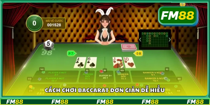 Cách đặt cược và đọc kết quả trong Baccarat online